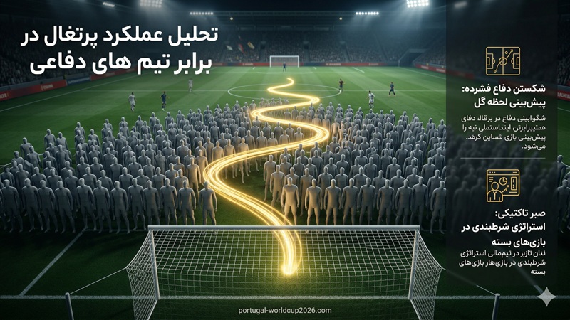 تحلیل عملکرد پرتغال در برابر تیم های دفاعی